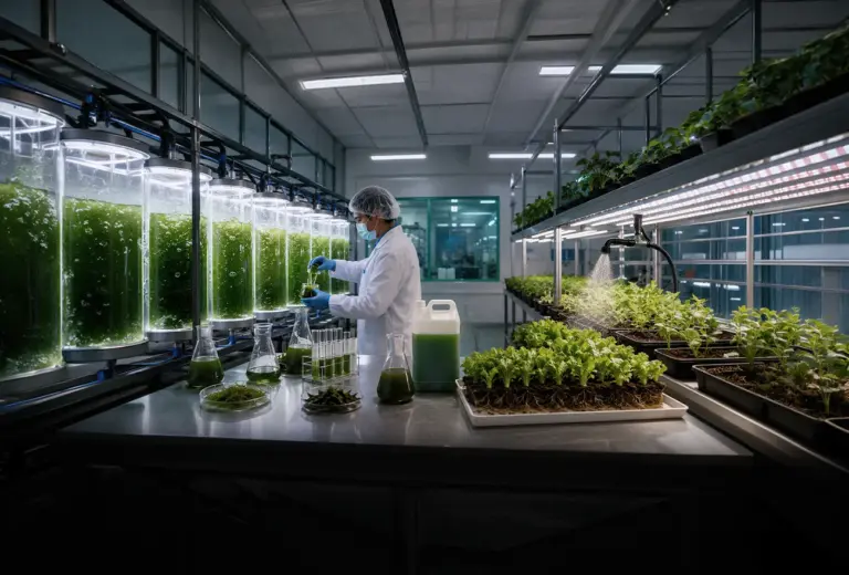 Biofertilizantes de algas: innovación sostenible para agricultura