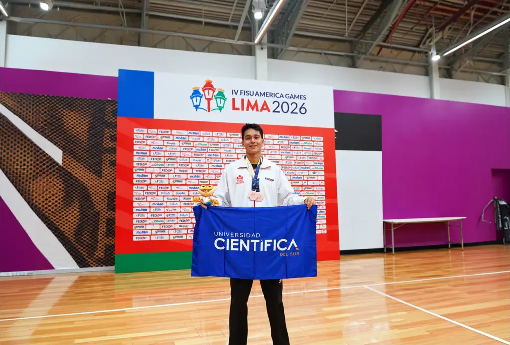 César Silva obtiene dos medallas de bronce en los FISU America Games Lima 2026